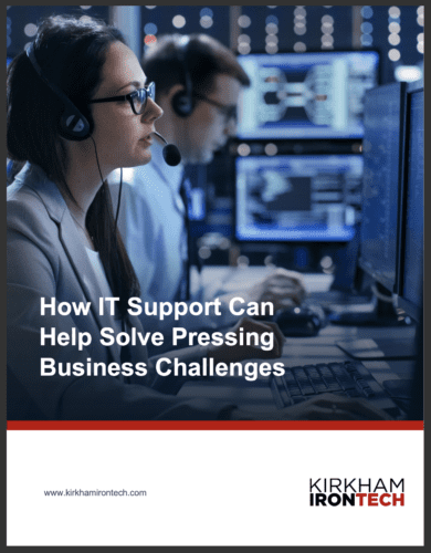 HOW IT SUPPORT CAN HELP SOLVE PRESSING BUSINESS CHALLENGES